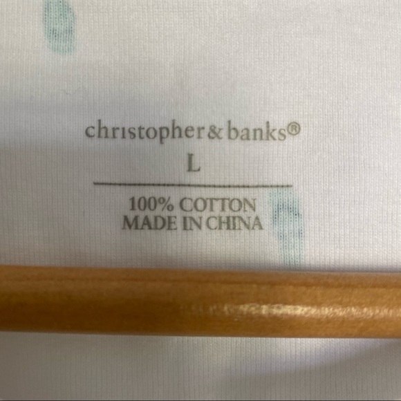 christopher & banks | satin trim tank top - Picture 5 of 5